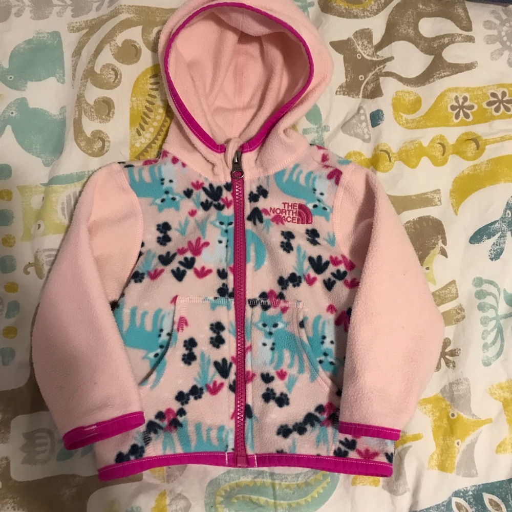 TNF infant fleece hoodie